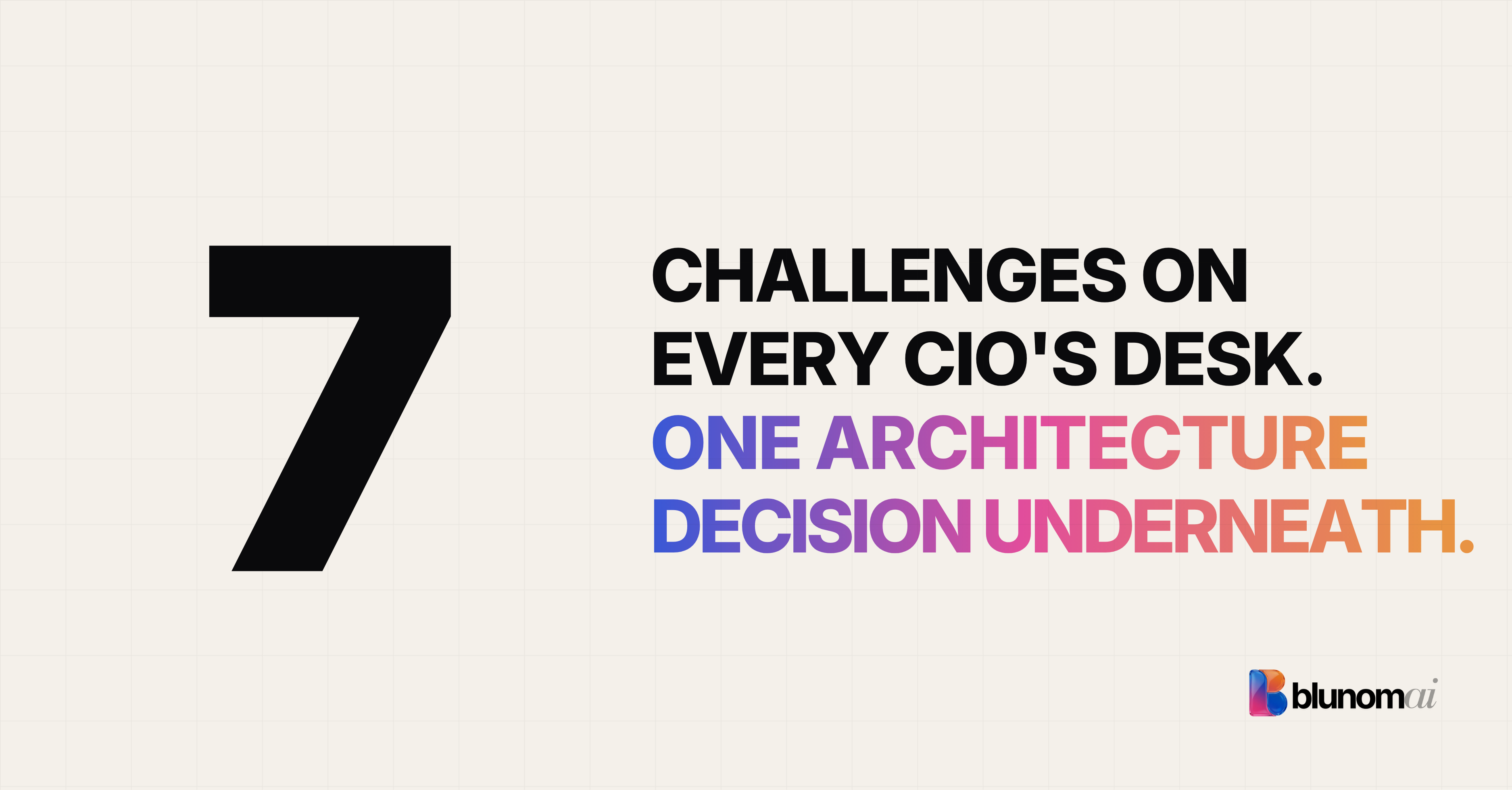 Top 7 CIO Challenges in 2026, and How to Solve Them: Blunom AI blog article